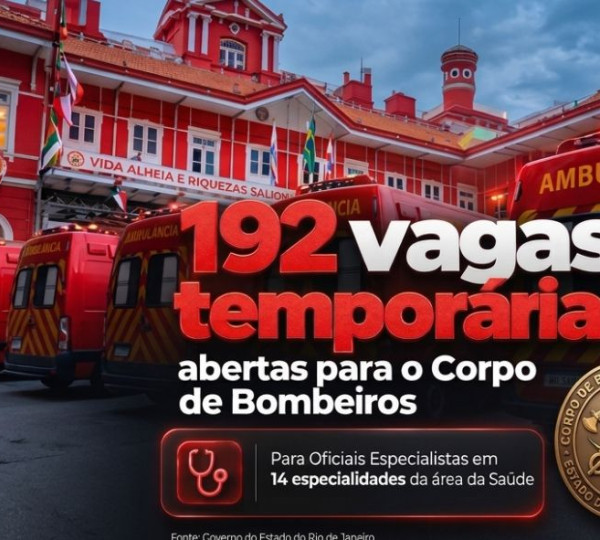 Saiu o Edital CBMERJ: 192 Vagas Abertas! Garanta Sua Estabilidade!
